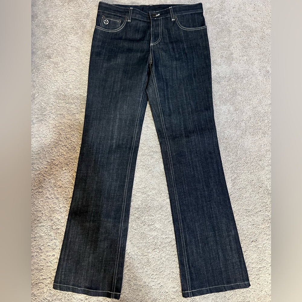 Louis Vuitton Women’s Black Straight Leg Jeans